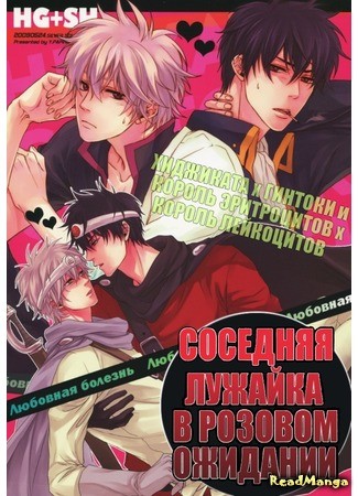 манга Соседняя лужайка в розовом ожидании (Gintama dj - Tonari no shibafu wa mappinku) 18.07.14