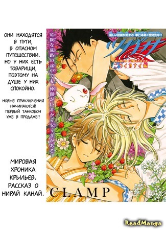 манга Tsubasa - Мировые хроники. Рассказ о Нирай Канай. (Tsubasa - World Chronicle Nirai Kanai-hen: Tsubasa - World Chronicle - Niraikanai Hen) 27.06.15