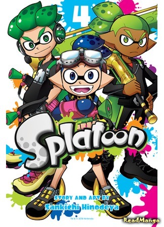 манга Splatoon 13.03.20