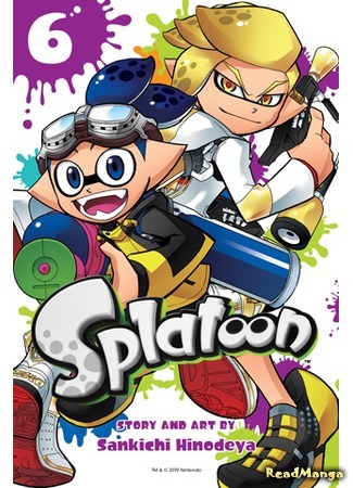 манга Splatoon 13.03.20